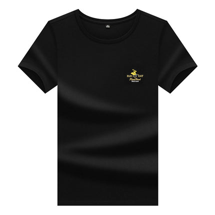 Mingdi Mouse Men's Summer New Korean Short-Sleeved Round Neck T-Shirt Fashionable Youth Cotton Pullover Men's T-Shirt Top
