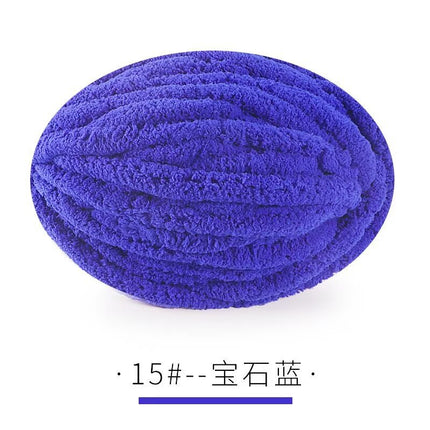 2CM extra thick ice blanket hand-woven line large thickness chenille cushion DIY line Iceland close-fitting soft extra thick line