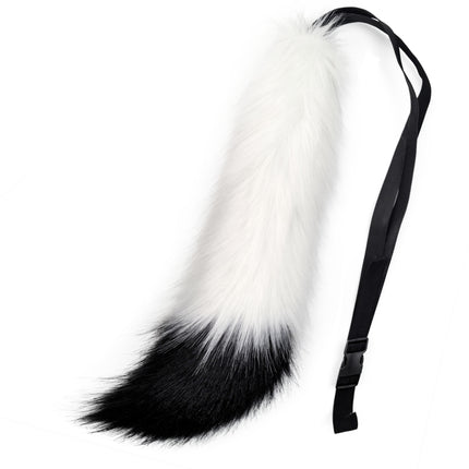 Fox Mask suit Plush Hand-made Animal Tail Gloves Tail Halloween Party Cat Animal Cos Props