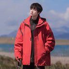 963519 suzaku red [three-in-one] [solid color model] / S [height 150-165, weight 40-52.5kg ]