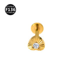 1.0*6mm tooth m0.9 / Golden little heart