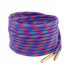#8631 purple-blue+gold metal head / 60cm [4mm wide, one pair]