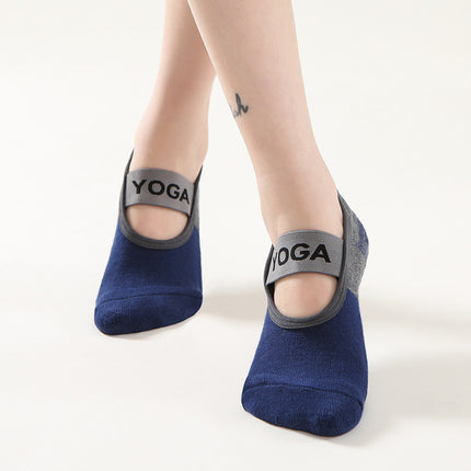 Yoga Yoga Socks Non-Slip Women's Thin Summer Five-Finger Socks Non-Slip New Fitness Indoor Sports Pilates Socks