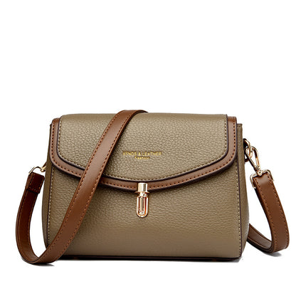Bag women's bag 2024 new fashion small bag messenger bag middle-aged shoulder bag women's bag satchel a generation of hair