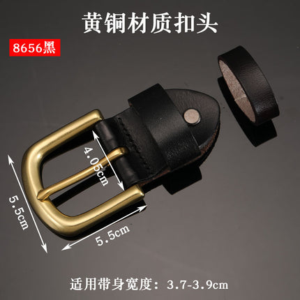 Men's Belt Buckle Pin Buckle Belt Buckle Head Waist Trousers Buckle Pin Buckle Belt Belt Buckle Accessories