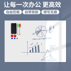 Customized adhesive magnetic soft whiteboard