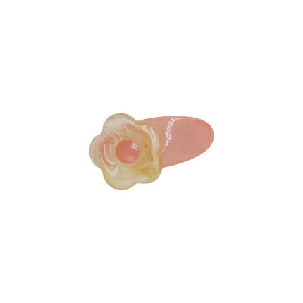 Candy Color Flower Hairpin Sweet Cute Bangs Clip Side Clip All-match Girl Hairpin Broken Hair Clip Hair Accessories