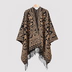 Camel slit scarf / 130*150cm