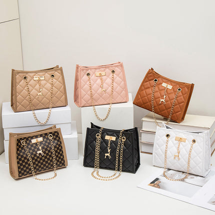 Bags for Women Wholesale Small Bags 2024New Ladies Embroidered Quilted Shoulder Bag Export Classic Casual Ladies Bag
