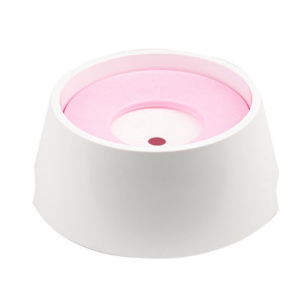 Pet non-wet mouth water bowl dog drinking water splash-proof floating bowl large capacity automatic water dispenser factory in stock wholesale