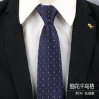 8cm-fine flower houndstooth zipper