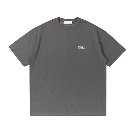 UNF Solona Ice Breathable Tee Mirror Letter Printing Basic Sunscreen Short-sleeved Outdoor T-shirt for Men and Women