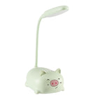 Green [piggy desk lamp + first gear switch + usb data cable]