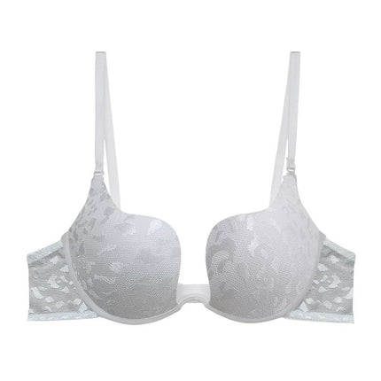 New Traceless Ginning U-shaped plus size Bra Push-up Anti-sagging Deep V-top Thin Mould Cup Underwear for Women