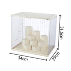 Cream container display box (comes with 20 building block bases and 24 doll fixing stickers)
