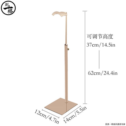 Cross-Border Exclusive Supply of Stainless Steel Bag Racks, Bag Display Racks, Bag Supports, Bag Racks for Stores, Adjustable Handbag Stands