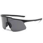 【8019】black frame gray film