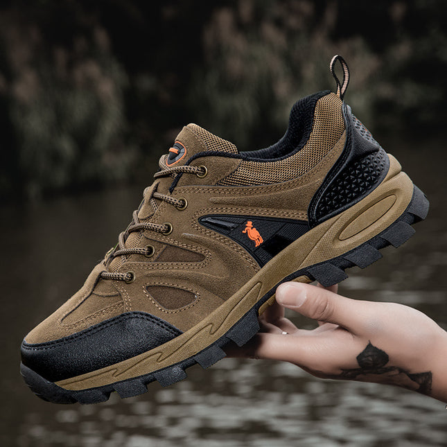 2025 New Cross-Border Model Paul Hiking Shoes for Men, Outdoor Waterproof Hiking, Trekking, Cross-Country, Sports, and Camping Shoes for Men