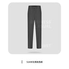 528 medium gray men's trousers / S