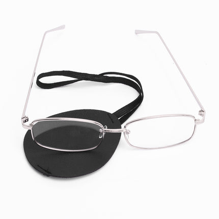 The Attack of the Giant Han Ji Zoye Metal Frame Glasses COS Props Eye Mask cosplay Accessories