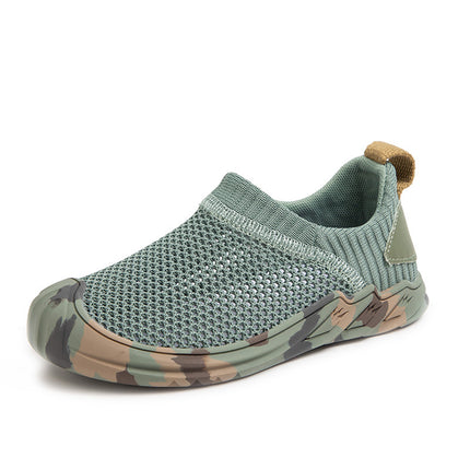 Boys Sports Shoes Mesh Breathable Mesh Shoes Explosions 2023 Spring and Autumn New 3-6-12 Years Old Children's Running Shoes Ultra Light