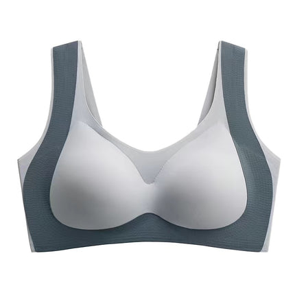 Seamless Vest-Style Adjustable Bra for Women with Small Busts, Gathers and Supports Side Breasts, Prevents Sagging, Sports Bra with a Light Luxury Style