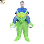 Cycling blue-eyed alien / Adult model (applicable to height 150-190cm)