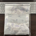 Aluminum foil model-large size 26×29cm [10 pieces in bag]