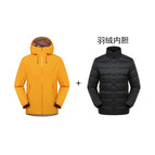 Flame yellow (jacket + new national standard down liner) / S