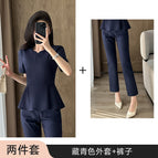 Navy blue jacket + pants / S