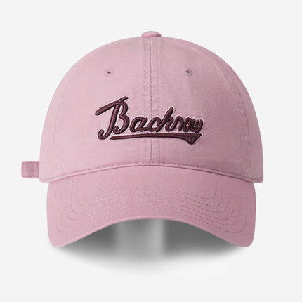 Fithatunme Women's Baseball Cap 2026 New Summer Letter Embroidery Cap That Makes the Face Look Smaller, Unisex Hat