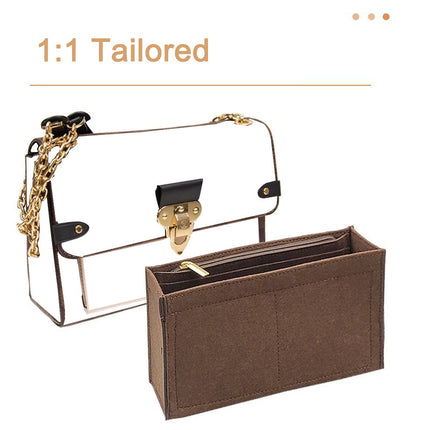 Felt inner container for Vavin BB small size handbag bag inner lining bag support storage finishing bag ultra-light inner bag