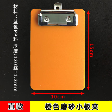 Black Butterfly small ticket holder mini board clip student homework clip order opening restaurant order folder equipment 7-inch bill