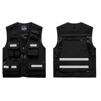 8898 black with reflective strips / 3XL