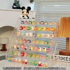 Seven-layer ladder cute grain storage rack
