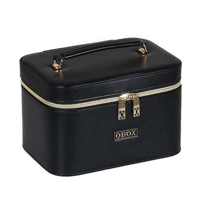 Cross-Border Led Mirror Travel Makeup Bag, Makeup Mirror, Cosmetics Portable Large-Capacity Makeup Case, Hand-Held Beauty Bag