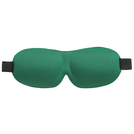 3D Eye Mask Sponge Fabric Light-Blocking Eye Protection Travel Aviation Sleep Unisex Customizable Logo Full Blackout