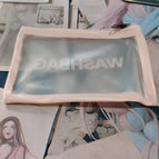 Pink mini flat bag
