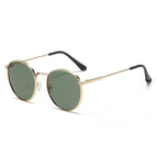 Gold frame green film