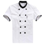 Black collar short sleeve / M