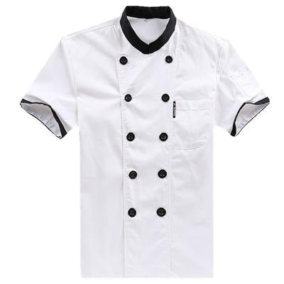 Chef's Clothes Long-sleeved Short-sleeved Hotel Work Clothes Men's and Women's Autumn and Winter Clothes Hotel Kitchen Kitchen Kitchen Catering Clothing Fixture Available