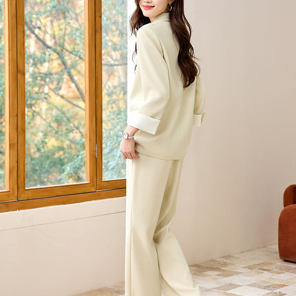 Suit suit Women's Professional Business Dress Interview College Students Advanced Sense Temperament Commuter Women's Front Desk Work Clothes