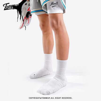 Professional Practical American Basketball Socks Men's High Tube Towel Bottom Thickeneded Non-Slip Wear-Resistant Sports Socks Manufacturer Wholesale