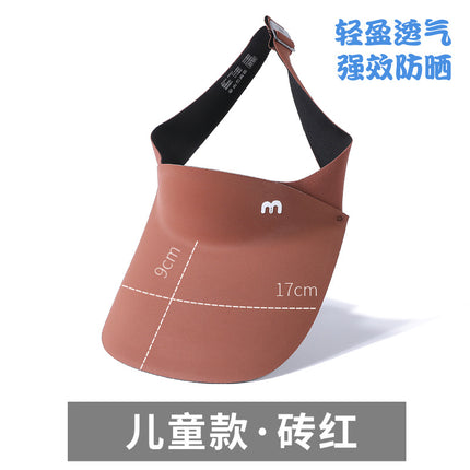 Summer New Sunscreen Hat UV-resistant Traceless Integrated Hat Wide-brim Face-covering Outdoor Empty-top Sunshade Biker Women