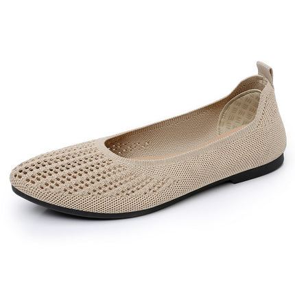 Women's Shoes Cross-Border Summer Casual Shoes Comfortable Breathable Shoes Lightweight Pointed Toe Shoes Versatile Shoes Women's Wholesale
