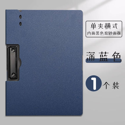 Folder with Horizontal and Vertical Clips, A3 Test Paper Clip Board, Document Folder, A4 Writing Board, Meeting Office Contract File Storage