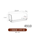 4910. highly transparent shelf-large size 1 layer
