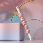 Five-ball drop rubbing stick-white powder