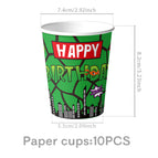New turtle paper cup-10pcs