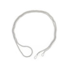 761-1 double layer silver sweater chain
